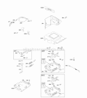 Controls Governor Spring Diagram and Parts List for  Briggs and Stratton Engine